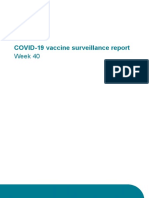 UK Vaccine Surveillance Report - Week 40