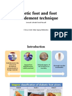 Diabetic Foot and Foot Debridement Technique