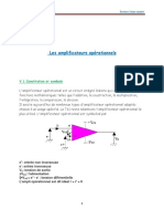 Chap5 - Les Amplificateurs Opérationnels