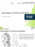 Aula 7 - Engrenagens Cilíndricas Helicoidais