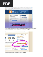 cómo crear un blog en blogger.com