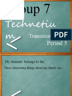 Technetiu M: Transition Metals