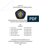 SAP REG - Kelompok 7 Infection Prevention in The Operating Room Anesthesia Work Area - Mengkritisi Guideline