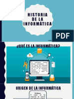 Infografia de la historia de la informatica.