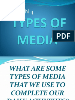 Types of Media 1