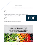 Fortalecer sistema inmunológico con alimentación