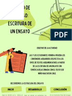 escritura del ensayo