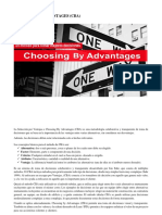 Choosing by Advantages