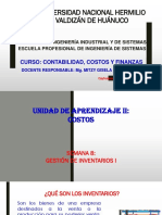 Semana 8 - Gestión de Inventarios I