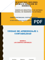 SESIÓN 6 - LAS CUENTAS CONTABLES I