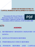 The Contribution of Pension Funds To Capital Markets Development in Kenya