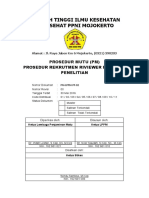 Pm-lppm-pp-02 Prosedur Rekrutmen Riviewer Internal Penelitian