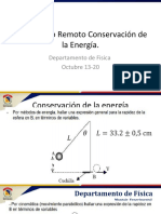 Conservación de La Energía