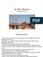 The Kite Runner Intro 2015