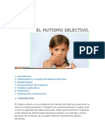 EL MUTISMO SELECTIVO