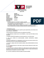 I Practica Calificada Agosto 2021 Topografía SD