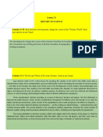 Module 2 Science Lesson 2.3 Answer Sheet