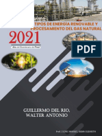 Tarea N°2 - TIPOS DE ENERGIA RENOVABLE - EL GAS NATURAL Y SUS PROCESOS