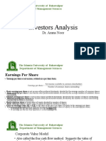 Investors Analysis: Dr. Amna Noor