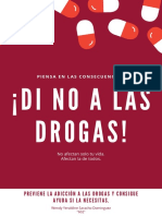 Póster de Conciencia Sobre Drogas