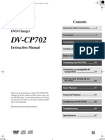 DV-CP702: DVD Changer