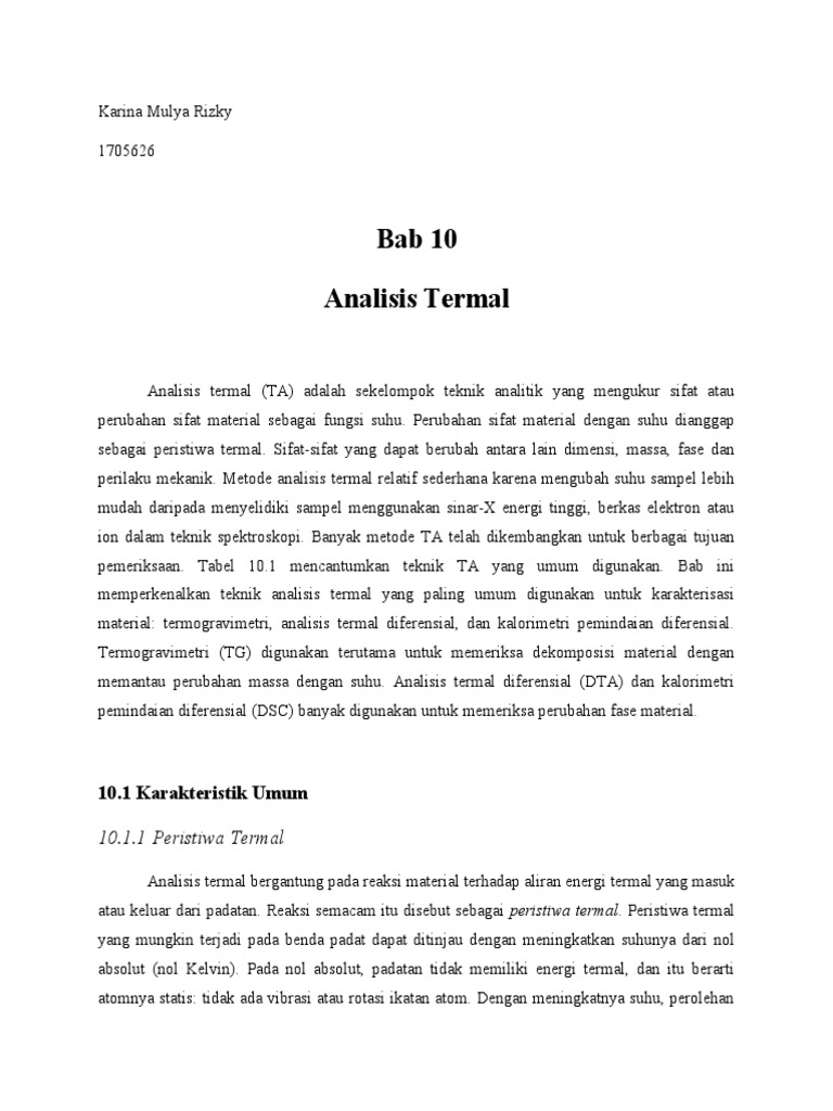 Bab 10 | PDF | Sains & Matematika