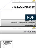 Tecnologia RM - Parâmetros