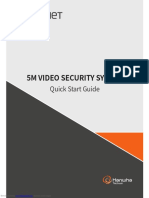 5M Video Security System: Quick Start Guide