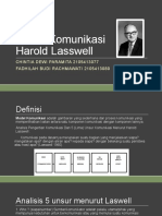 Model Komunikasi Lasswell