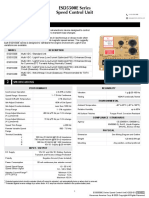 Esd5500E Series Speed Control Unit: Model Description