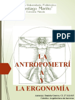 Trabajo Sobre Antropometria y Ergonomia