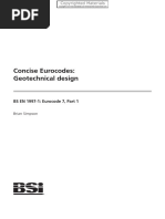 Concise Eurocodes: Geotechnical Design: BS EN 1997-1: Eurocode 7, Part 1