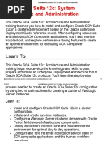 Product - Middleware - Oracle SOA Suite 12c - System Architecture and Administration