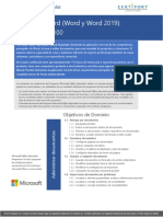 OBJ - Cert - Word 2019 Esp