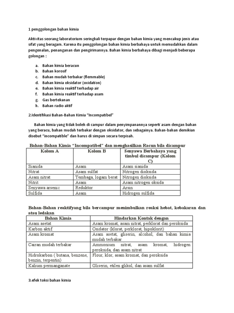1 Penggolongan Bahan Kimia Pdf
