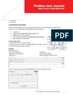 Modbus User Manual: PRO1-Mod & PRO380-Mod