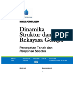 v01 Modul 06a - Percepatan Tanah Dan Response Spectra