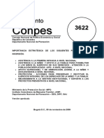 Documento Conpes 09 2005