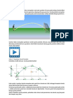 Video 4. Penjelasan Gerak Parabola