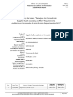 FR-11 - Customer Supplier Audit Report - Hydroblast