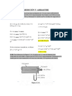 medicion y arrastre