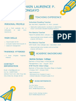Teaching Experience and Academic Background