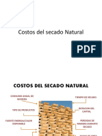 Costos Del Secado Natural