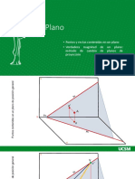 Planos y sus elementos geométricos (puntos, rectas