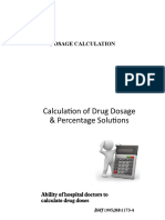 Dosage Calculation 09.04.21