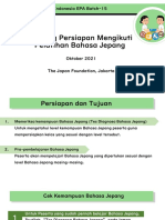 Panduan Mengenai Persiapan Mengikuti Pelatihan Bahasa Jepang EPA15