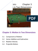 AP Physics Chapter 3 Motion in Two Dimensions