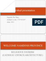 Individual presentation: Nguyễn Thị Thúy student's code: 1767010297 class: 18.4