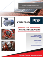 Amigo Electricals Company Profile for Electrical Services