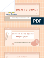 Tugas Tutorial 3 Pembelajaran Matematika Di SD